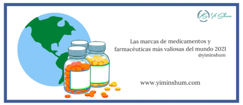 marcas de medicamentos y farmacéuticas más valiosas del mundo 2021