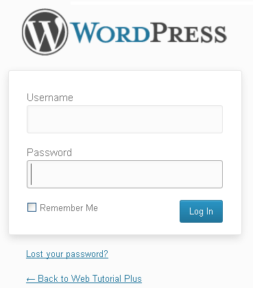 wordpress-admin-login