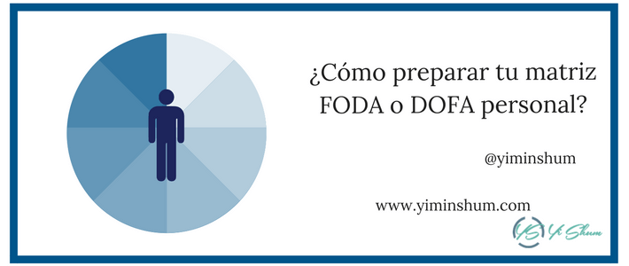 ¿Cómo preparar tu matriz FODA o DOFA personal?