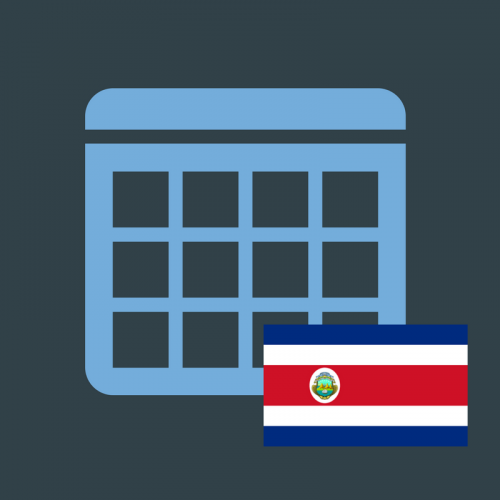 Calendario de efemérides en Costa Rica 2018 imagen
