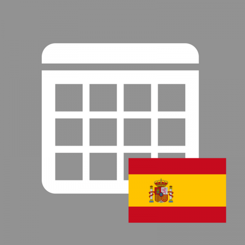 Calendario de efemérides en España 2018 imagen