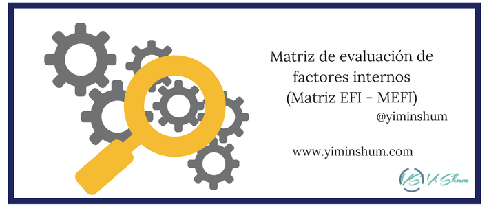 Matriz de evaluación de factores internos (Matriz EFI – MEFI) Matriz de evaluación de factores internos (Matriz EFI – MEFI)