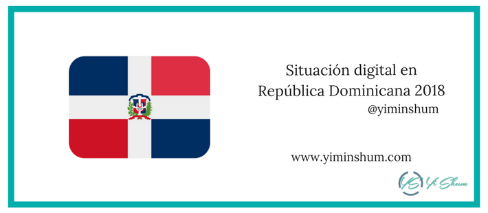 Situación digital en República Dominicana 2018 imagen