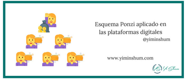Esquema Ponzi aplicado en las plataformas digitales imagen