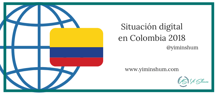 Situación digital en Colombia 2018 imagen