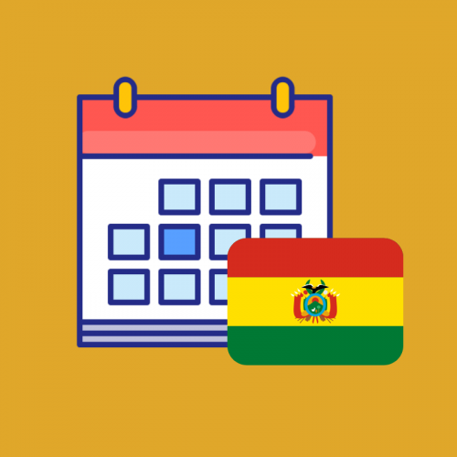 Calendario de efemérides en Bolivia 2019 nuevo