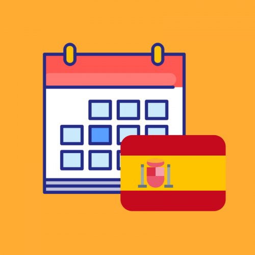 Calendario de efemérides en España 2019 producto