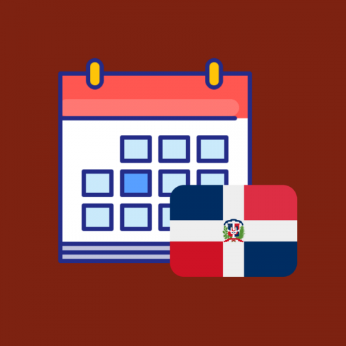 calendario de efemerides en República Dominicana 2019 producto