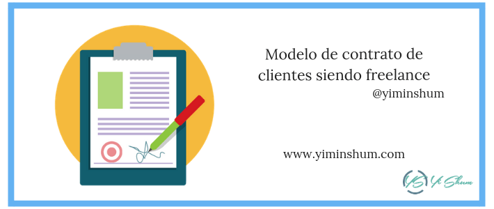 Modelo de contrato de clientes siendo freelance – PLANTILLA GRATIS