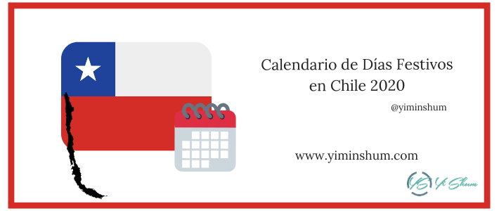 CALENDARIO DE DIAS FESTIVOS EN CHILE 2020 IMAGEN