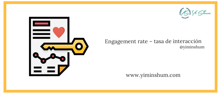 Engagement rate – tasa de interacción – calculadora