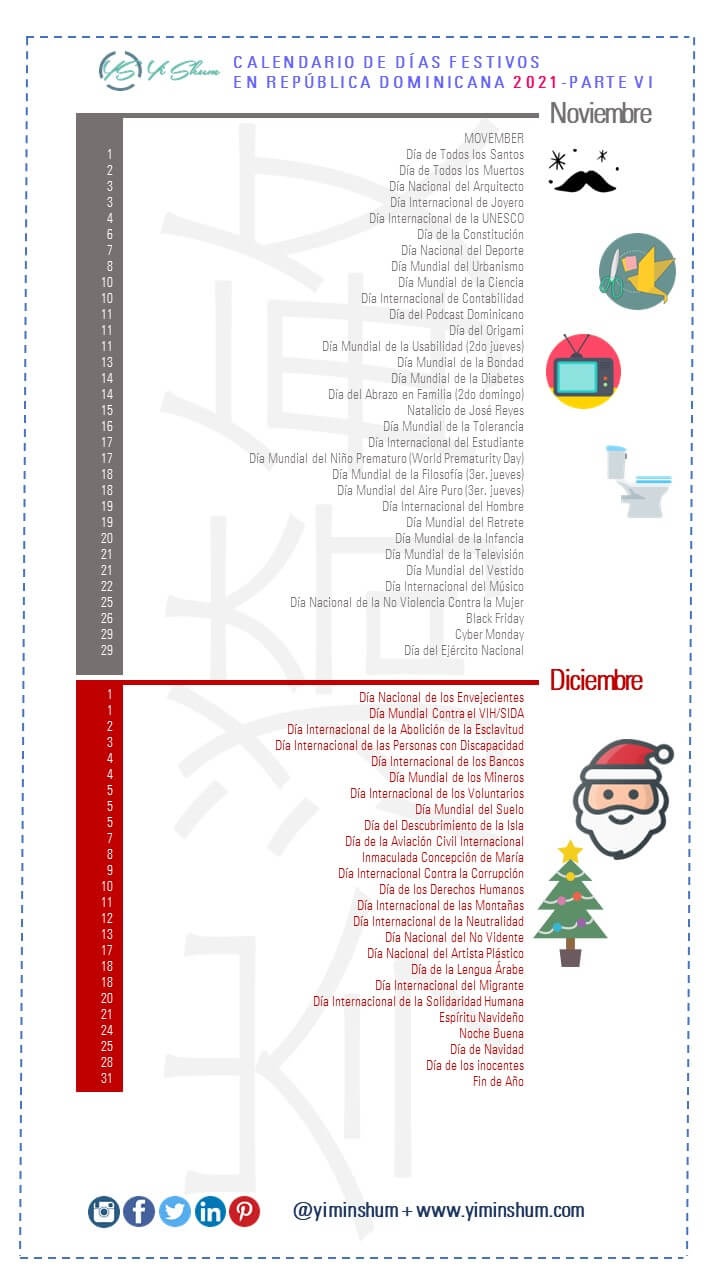 República Dominicana 2021: fechas y efemérides nacionales y mundiales República Dominicana 2021: fechas y efemérides nacionales y mundiales