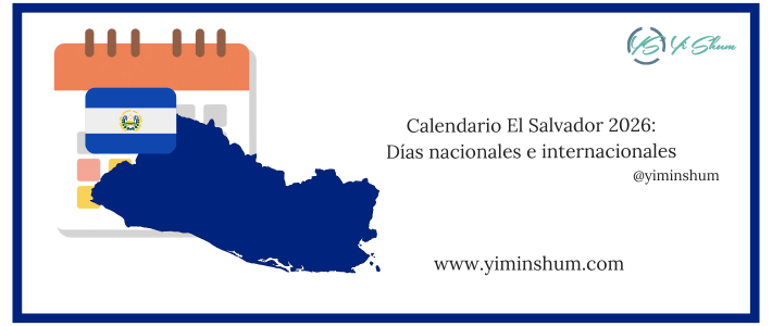 Calendario El Salvador 2026: Días nacionales e internacionales