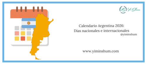 Calendario Argentina 2026: Días nacionales e internacionales - Yi Min ...