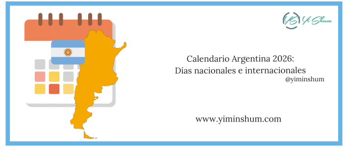 Calendario Argentina 2026: Días nacionales e internacionales