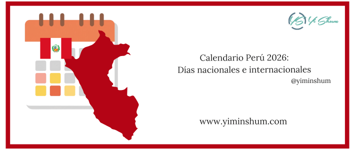 Calendario Perú 2026: Días nacionales e internacionales