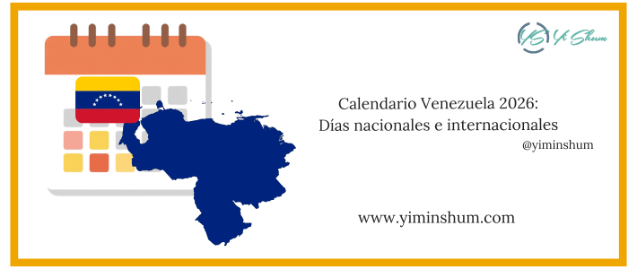 Calendario Venezuela 2026: Días nacionales e internacionales